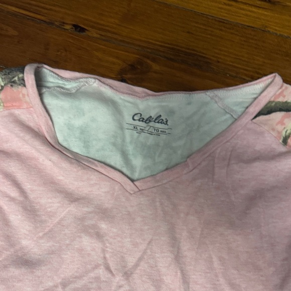 Cabela's Pink and Camouflage Pajama Set - Picture 3 of 4